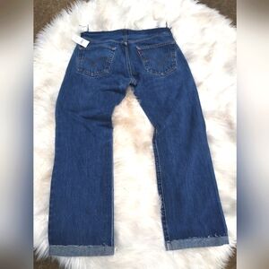 Levi's 501 Refurbished Pacsun Size 31 waist 27" inseam 100% Cotton Dark Indigo
